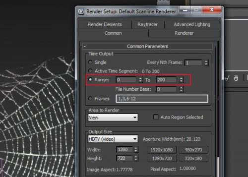 آموزش ساخت تارعنکبوت در تری دی مکس
